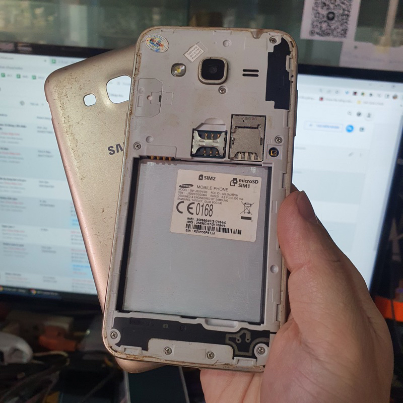 Nguyên cụm main xác samsung J320H giá rẻ