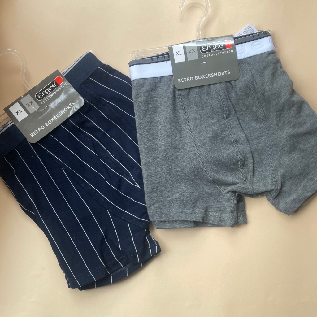 Combo 3 Quần sịp dạng đùi xuất Nga dành cho nam, chất cotton nhẹ mát thấm mồ hôi.
