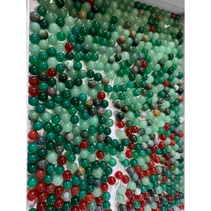 Bi tròn tự nhiên 8mm