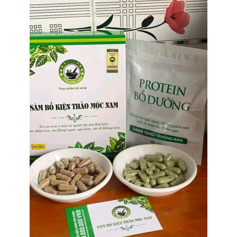 Sâm Bổ Kiện - Tăng Cân Hiệu Quả (Hộp 40 viên)