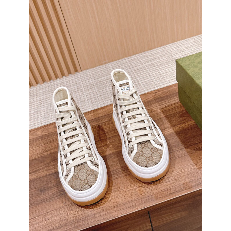 Giày thể thao/Sneaker nữ cổ cao GC Gucci cao cấp 2023