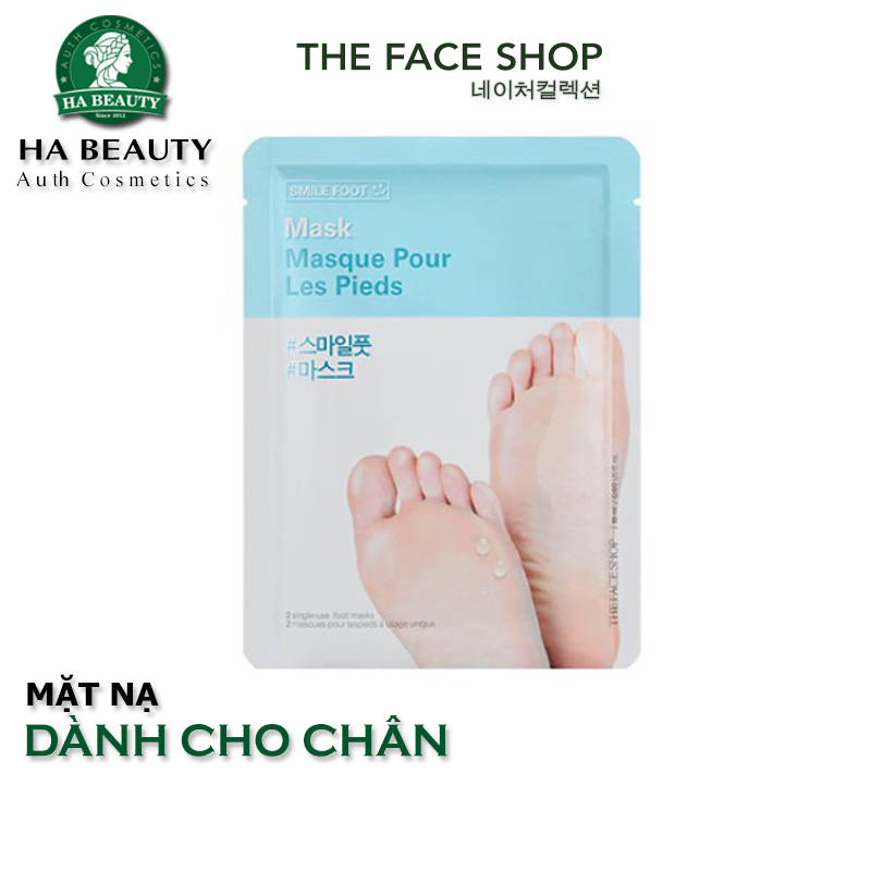 Mặt nạ dành cho chân giúp Mềm mại mịn màng THE FACE SHOP SMILE FOOT MASK