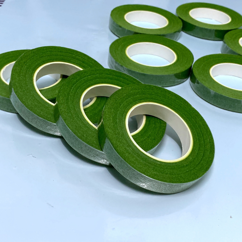 Cuộn Băng Keo Sáp - Sáp Quấn Làm Hoa Voan - Băng Dính Sáp - Làm Đồ Trang Trí Handmade