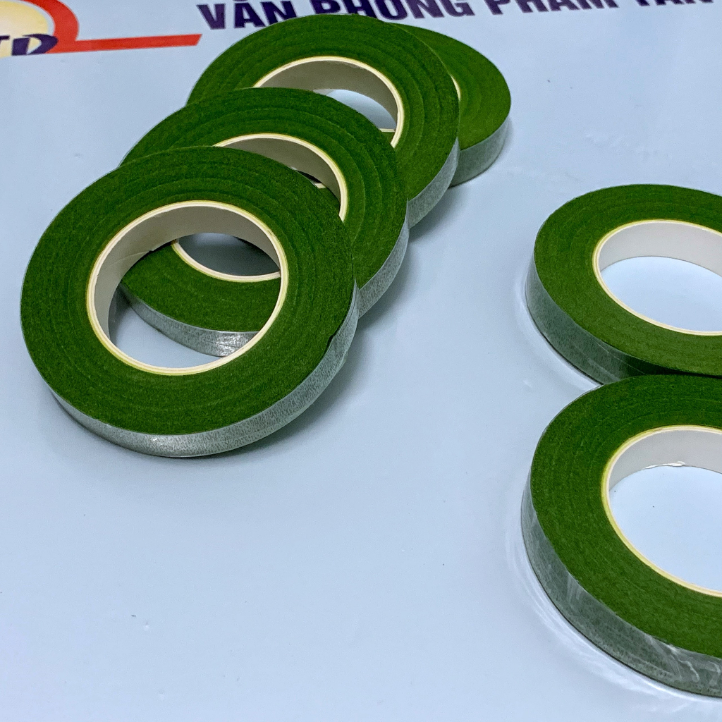 Cuộn Băng Keo Sáp - Sáp Quấn Làm Hoa Voan - Băng Dính Sáp - Làm Đồ Trang Trí Handmade