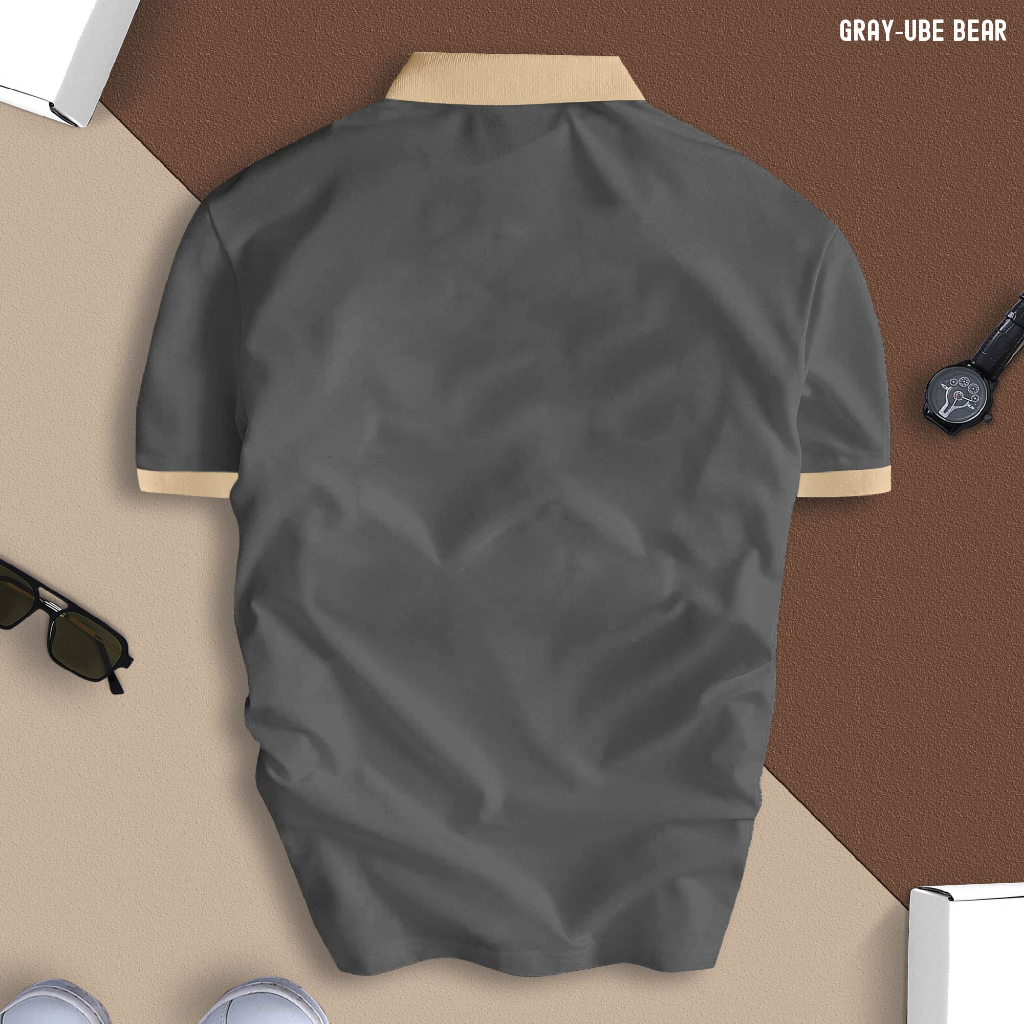 Áo Polo GẤU LINE BEAR nam nữ cổ bẻ vải xịn Unisex, cao cấp, lịch lãm