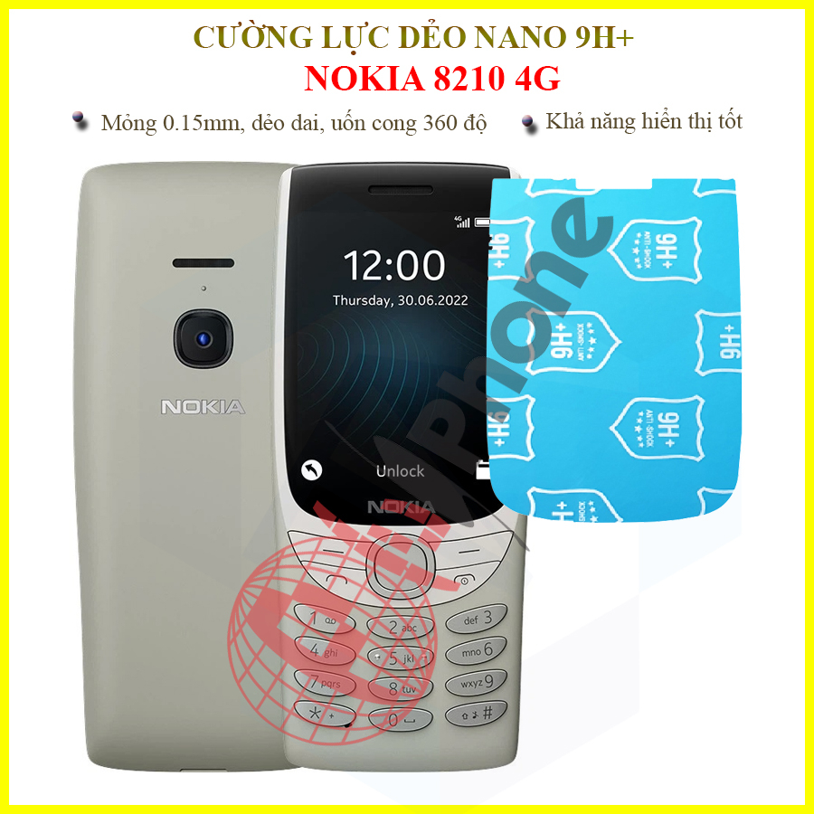 Dán cường lực dẻo nano cho Nokia 8210 4G