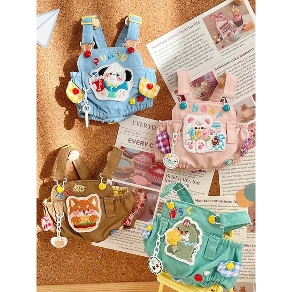 Bộ đồ Yếm mùa hè Vương Vương cho bé doll 20cm