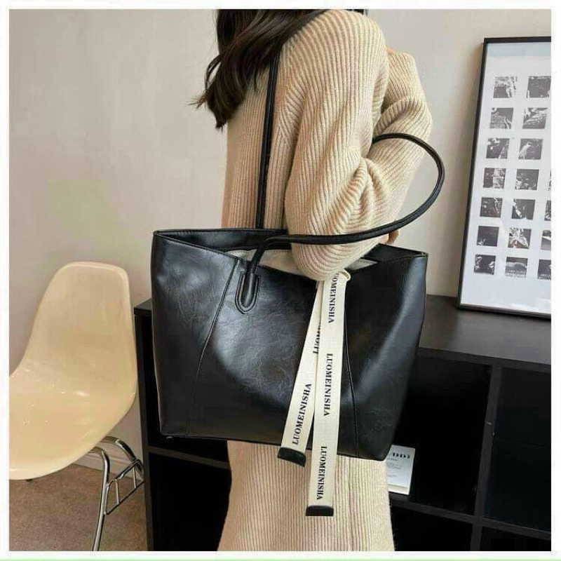 Túi da bò mềm siêu nhẹ bigsize đựng giáo án, a4, laptop