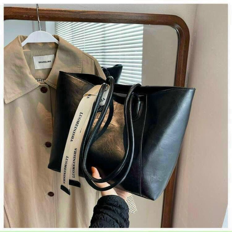 Túi da bò mềm siêu nhẹ bigsize đựng giáo án, a4, laptop