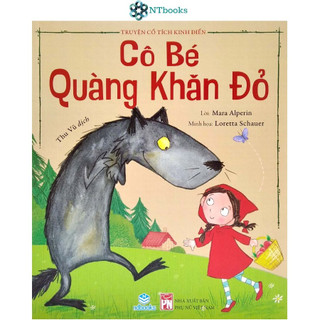 Sách cô bé quàng khăn đỏ - truyện cổ tích kinh điển