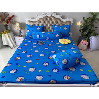 Bộ drap thun hàn quốc Đoraemon 6 màu