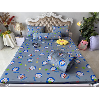 Bộ drap thun hàn quốc Đoraemon 6 màu