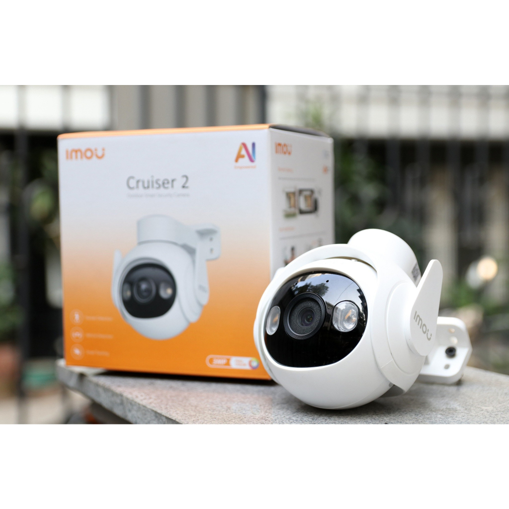 Camera Imou Cruiser 2 5Mp Siêu nét xịn quay 360 ngoài trời, full tính năng, AI thông minh đời mới
