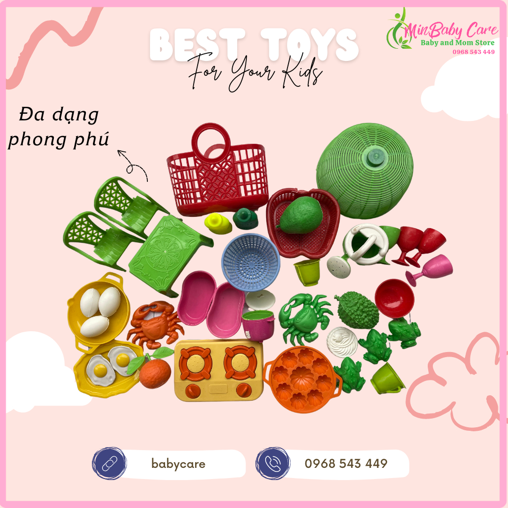 Đồ Chơi Cân (1kg) - Đồ chơi bán theo cân đồ nhà bếp cân kg nhựa VIỆT NAM