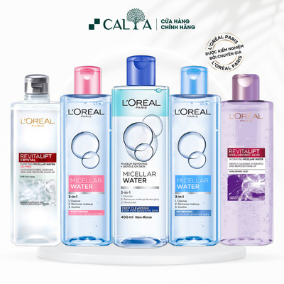 Nước Tẩy Trang L'Oreal Dành Làm Sạch Sâu, Dưỡng Ẩm - Loreal 3 In 1 Micellar Water 400ml