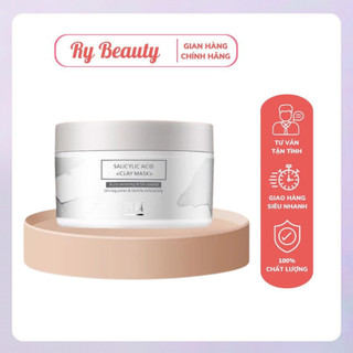 Mặt Nạ Đất Sét BHA 0,5% Làm Sạch Sâu, Giảm Nhờn, Giảm Mụn Đầu Đen 110g