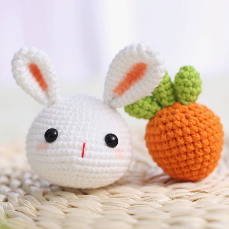 DIY Gói Nguyên Liệu Móc Bộ Tứ Cánh Cụt Bằng Len Tự Làm Quà Tặng Ý Nghĩa LenMade Thú Nhồi Bông Amigurumi Móc Khoá