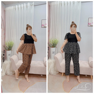 Bộ lững lụa phom Babi Doll siêu che bụng Bigsize Nữ 70kg đến 95kg