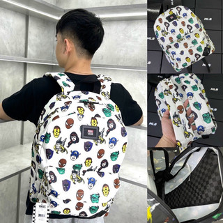 Balo vans marvel trắng