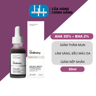 Serum the ordinary aha 30% + bha 2% peeling solution tinh chất thanh tẩy da 30ml