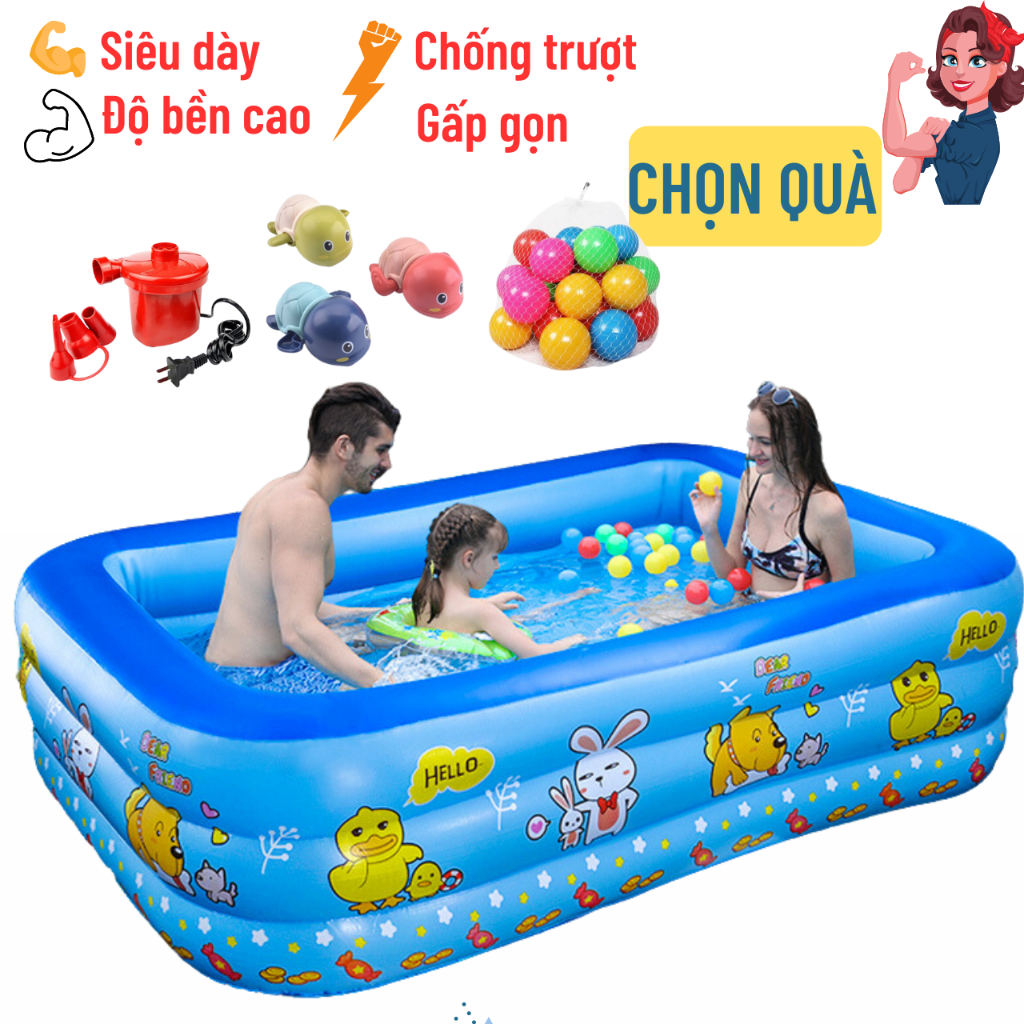 Bể bơi to khổng lồ người lớn, Hồ bơi, Nhà máy tại HCM, HN - Hàng chính hãng
