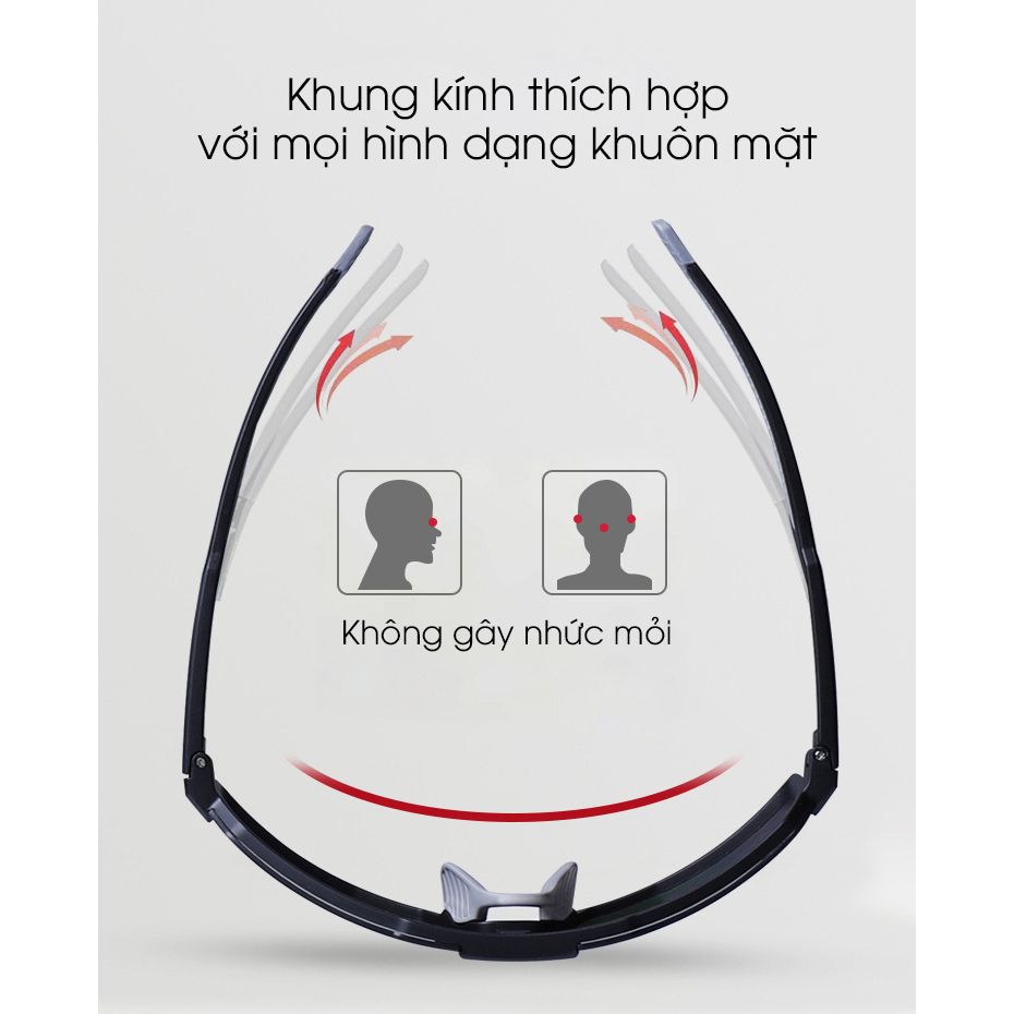 ZÓNG® Kính mát xe đạp chống tia cực tím cao cấp GUB 7300