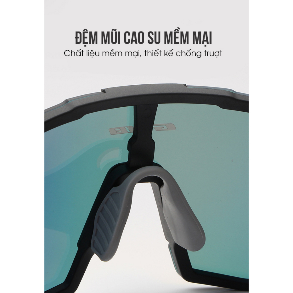 ZÓNG® Kính mát xe đạp chống tia cực tím cao cấp GUB 7300