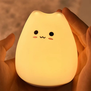 Đèn Silicone Mèo Nhỏ 🐱💡