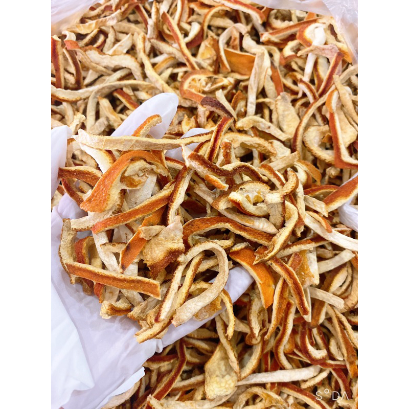 1kg vỏ cam thái sợi vàng thơm, hàng đẹp
