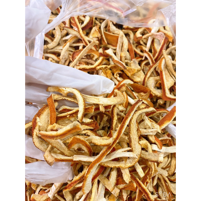 1kg vỏ cam thái sợi vàng thơm, hàng đẹp
