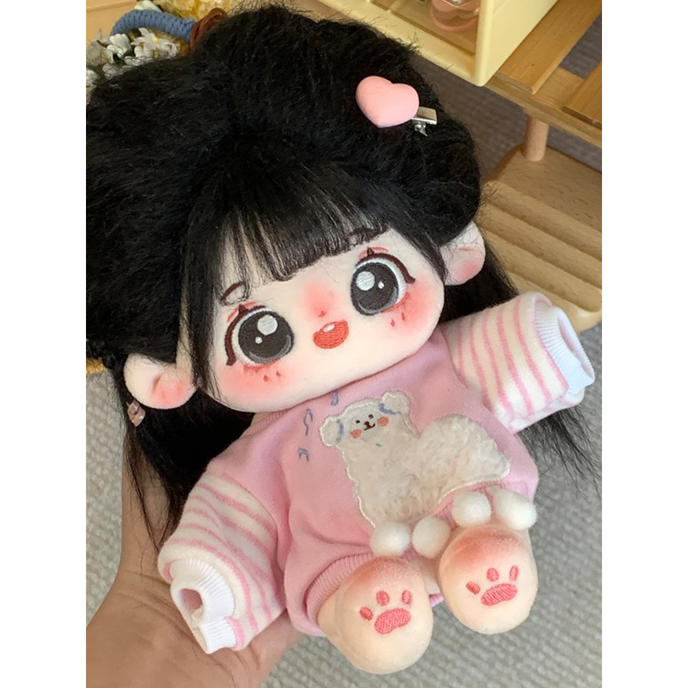 Búp bê không thuộc tính tóc tơ Tiểu Hoàn Chỉ và Đông Đông 20cm