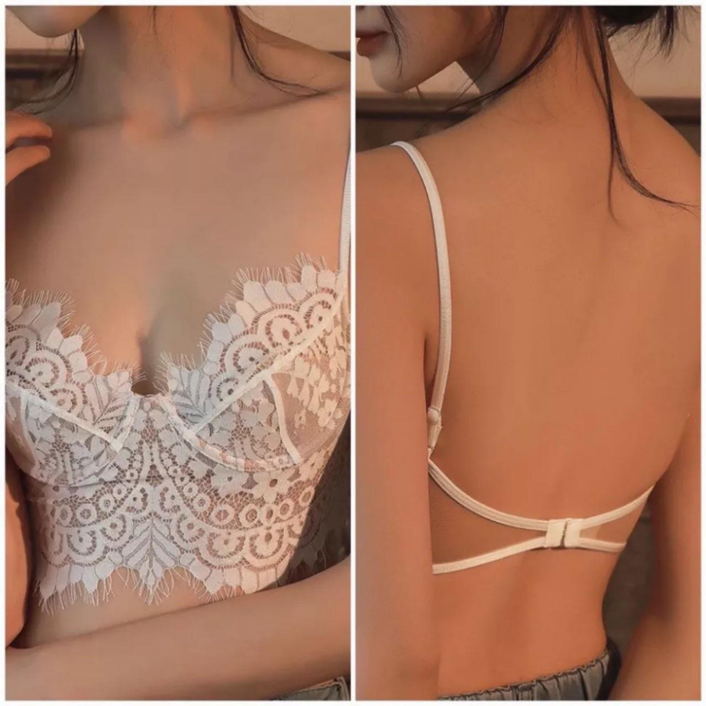 Áo bra ren nữ corset dáng đan chéo dây lưng sexy khuyến rũ siêu hot (có sẵn - miễn ship)