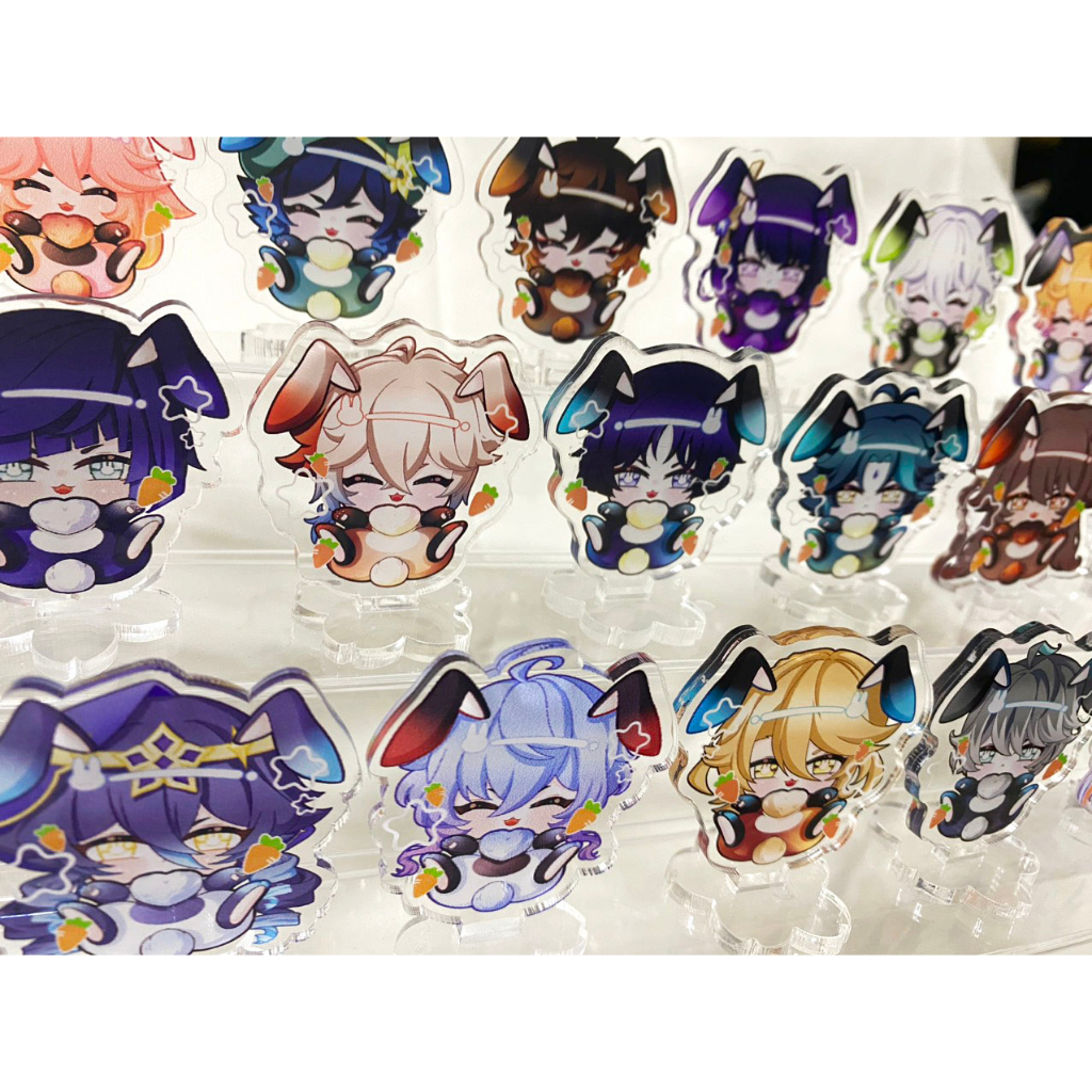 Standee Genshin Impact mẫu thỏ