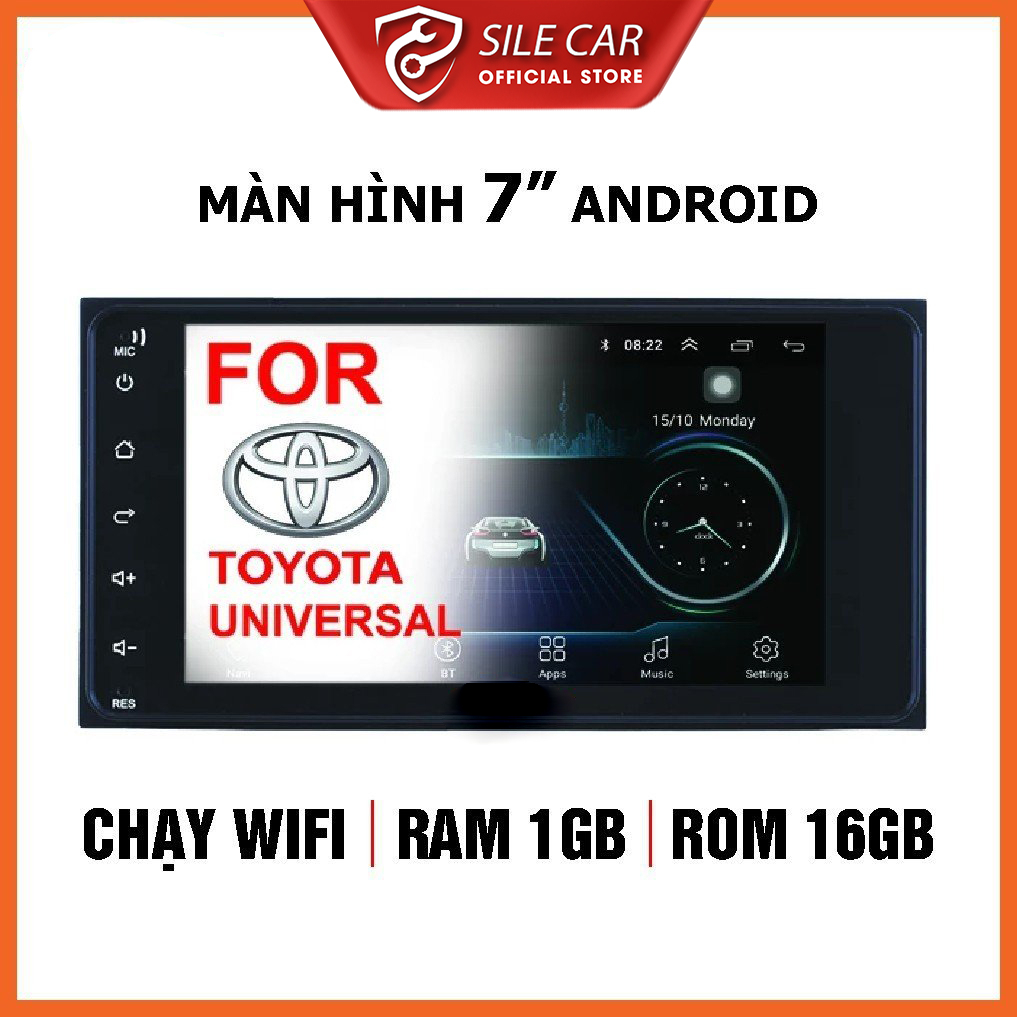 Màn Hình Android 7 inch Cho Các Dòng Xe TOYOTA - Đầu DVD Android