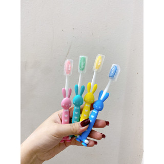 Bàn chải đánh răng hình thú cho bé sét 4 cái