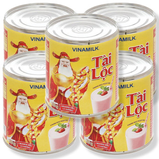 Combo 5 hộp sữa đặc có đường nắp bật Tài Lộc Vinamilk