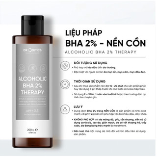 Dung Dịch Làm Sạch Và Cân Bằng Da DrCeutics BHA 2%