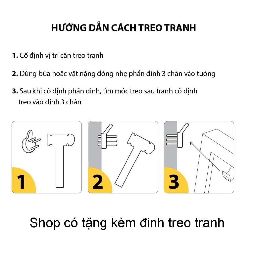 Bộ 2 tranh BOHO trừu tượng treo tường  tặng kèm đinh 3 chân treo tranh, bảo hành 12 tháng