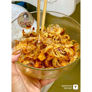 Bánh Tráng Phơi Sương Sate Tóp Mỡ Hành Phi