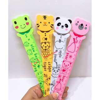 Thước kẻ hình thú đễ thương dài 15cm