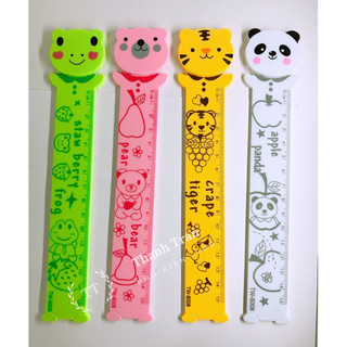 Thước kẻ hình thú đễ thương dài 15cm