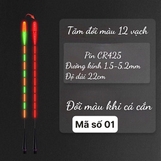 Ngọn Phao Câu Đài Đổi màu