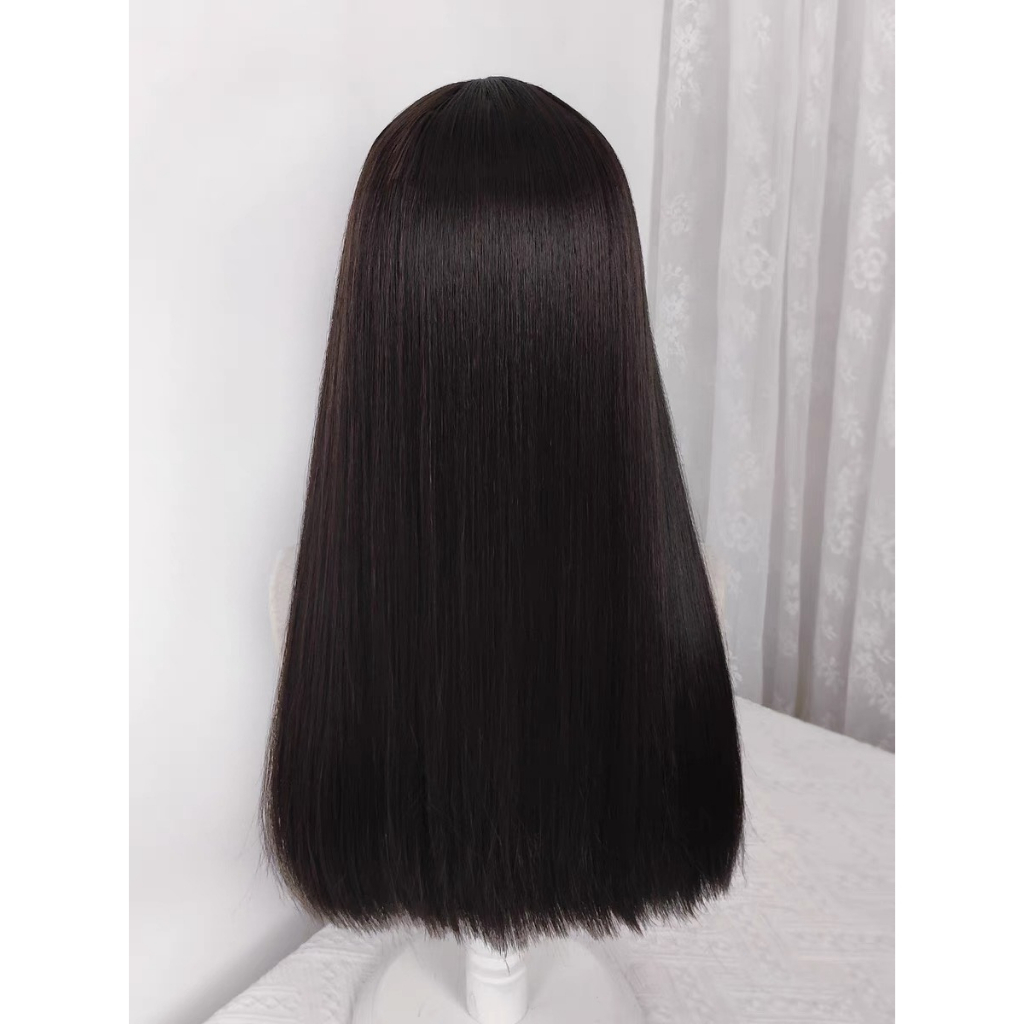 Tóc giả cả đầu thẳng dài phong cách mới năm 2023