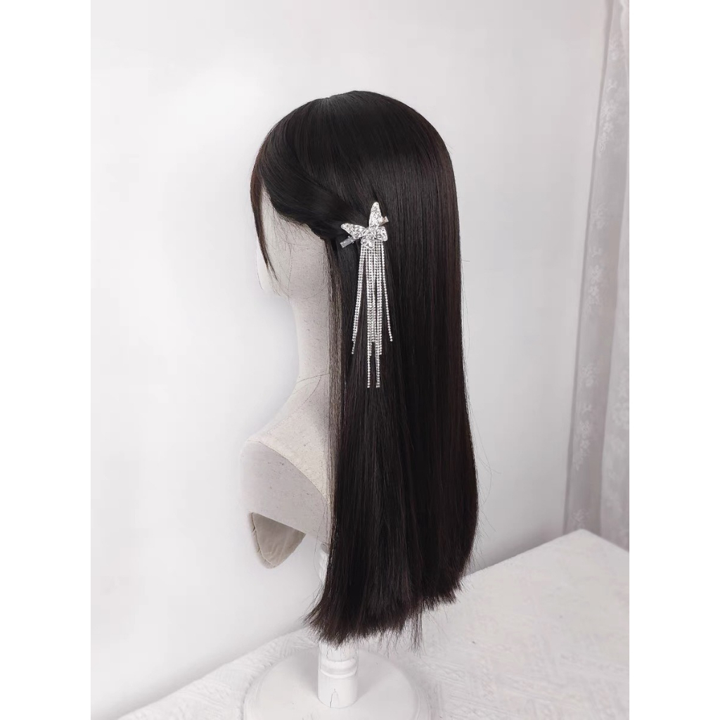 Tóc giả cả đầu thẳng dài phong cách mới năm 2023