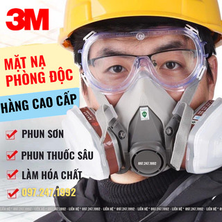 Mặt nạ phòng độc - Mặt nạ phòng độc chính hãng 6200