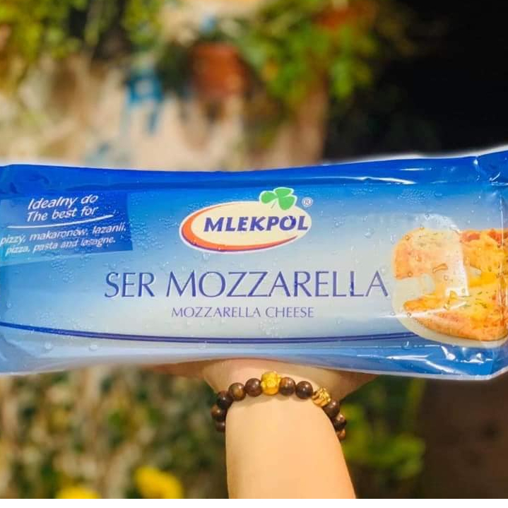 Phô mai MOZZARELLA  kéo sợi tốt tảng 2,5kg