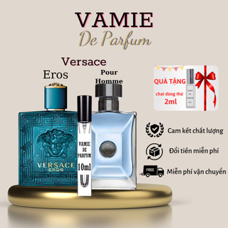 Nước hoa nam Versace EDT Man 10ml hương thơm thanh mát nam tính, nước hoa chiết tiện lợi