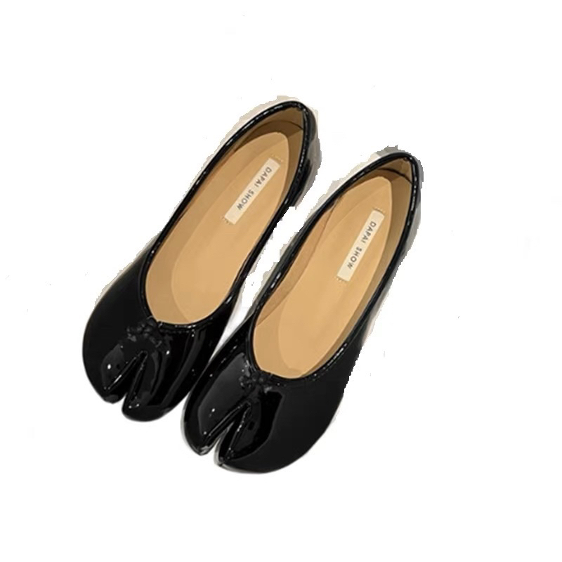 Giày búp bê nữ móng ngựa đế bệt da mềm êm chân