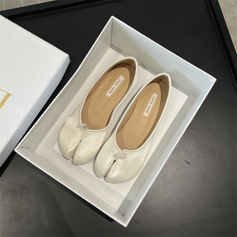 Giày búp bê nữ móng ngựa đế bệt da mềm êm chân