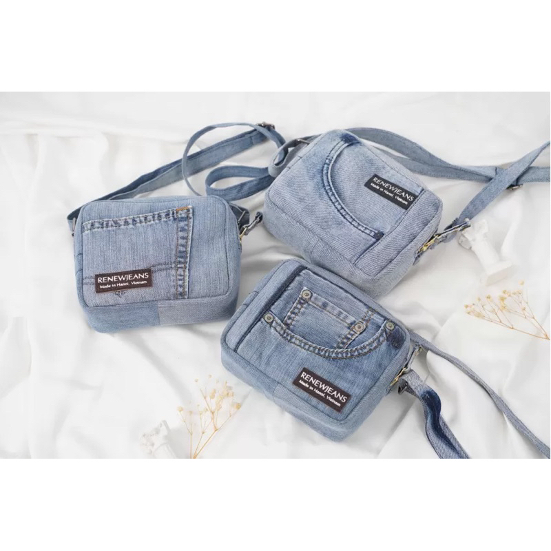 Túi jean hộp nhỏ